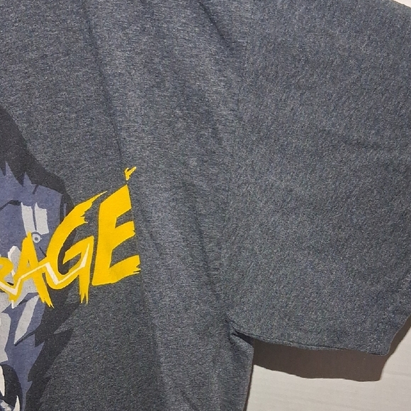 Loot Crate Gray Short Sleeve Tee with Graphic Design - Picture 3 of 7